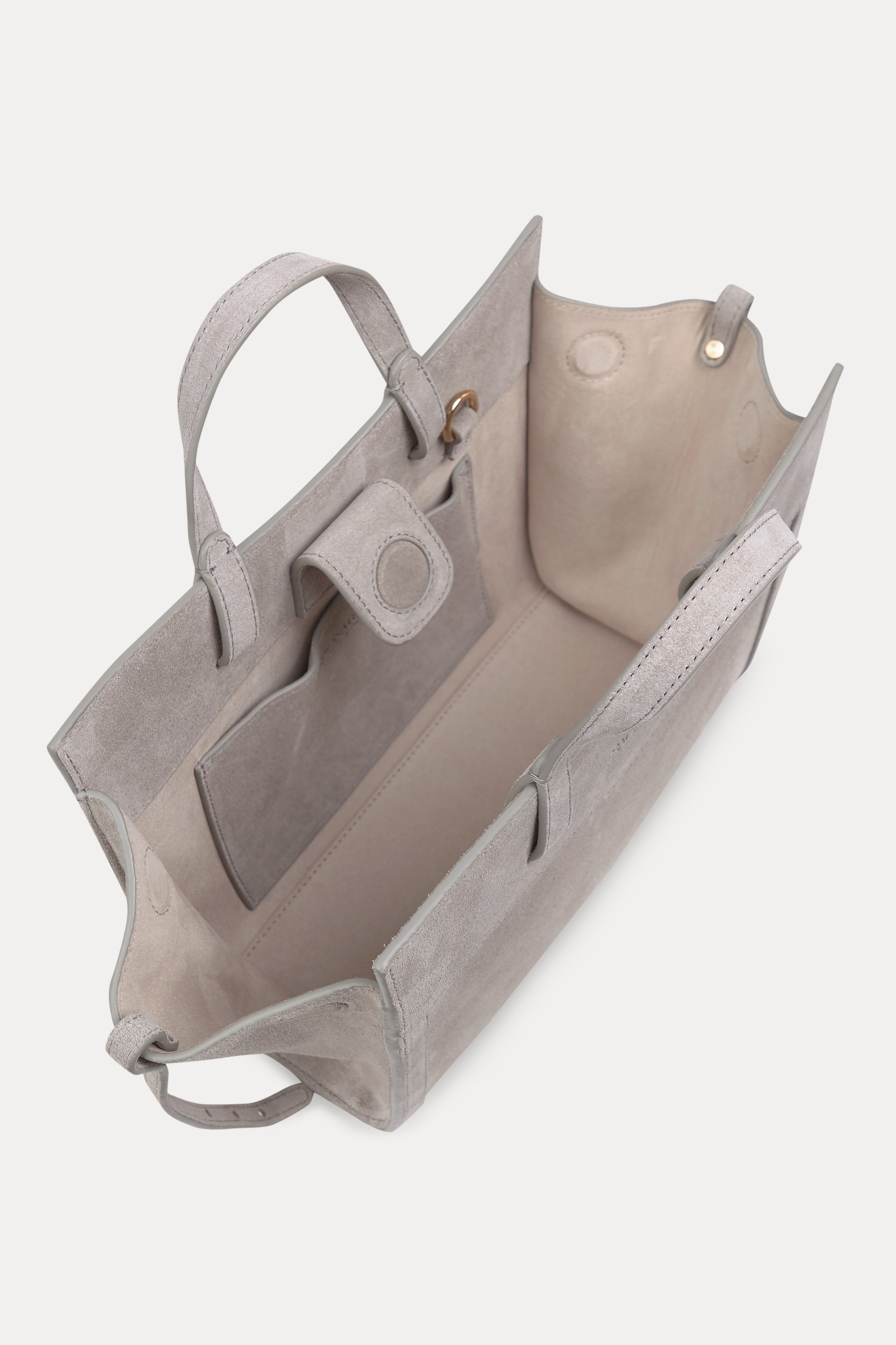 SAONARA MINI SHOPPING BAG GRIS ANTE (Edición limitada)