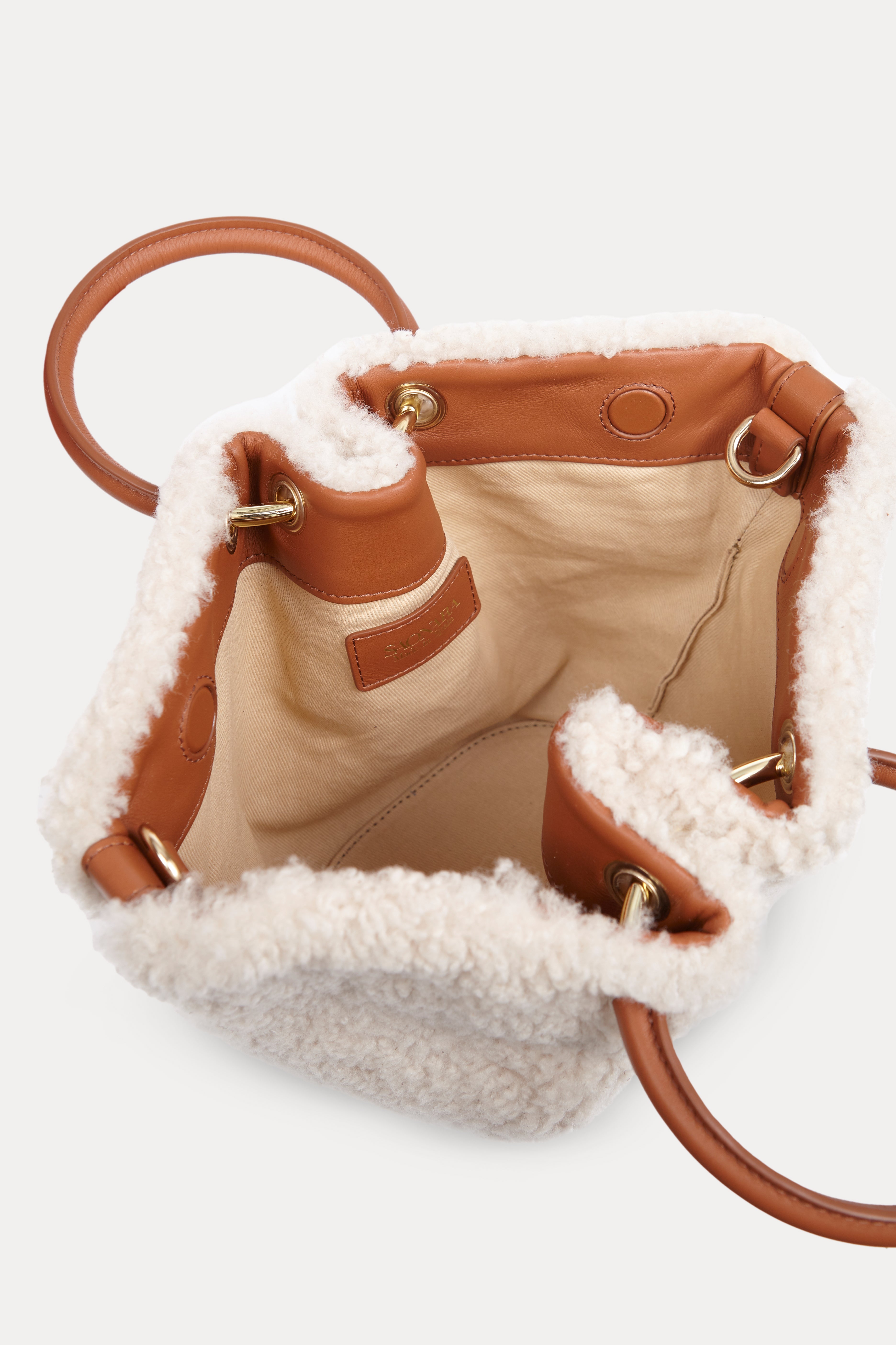 Mini Capazo Off-White Cozy