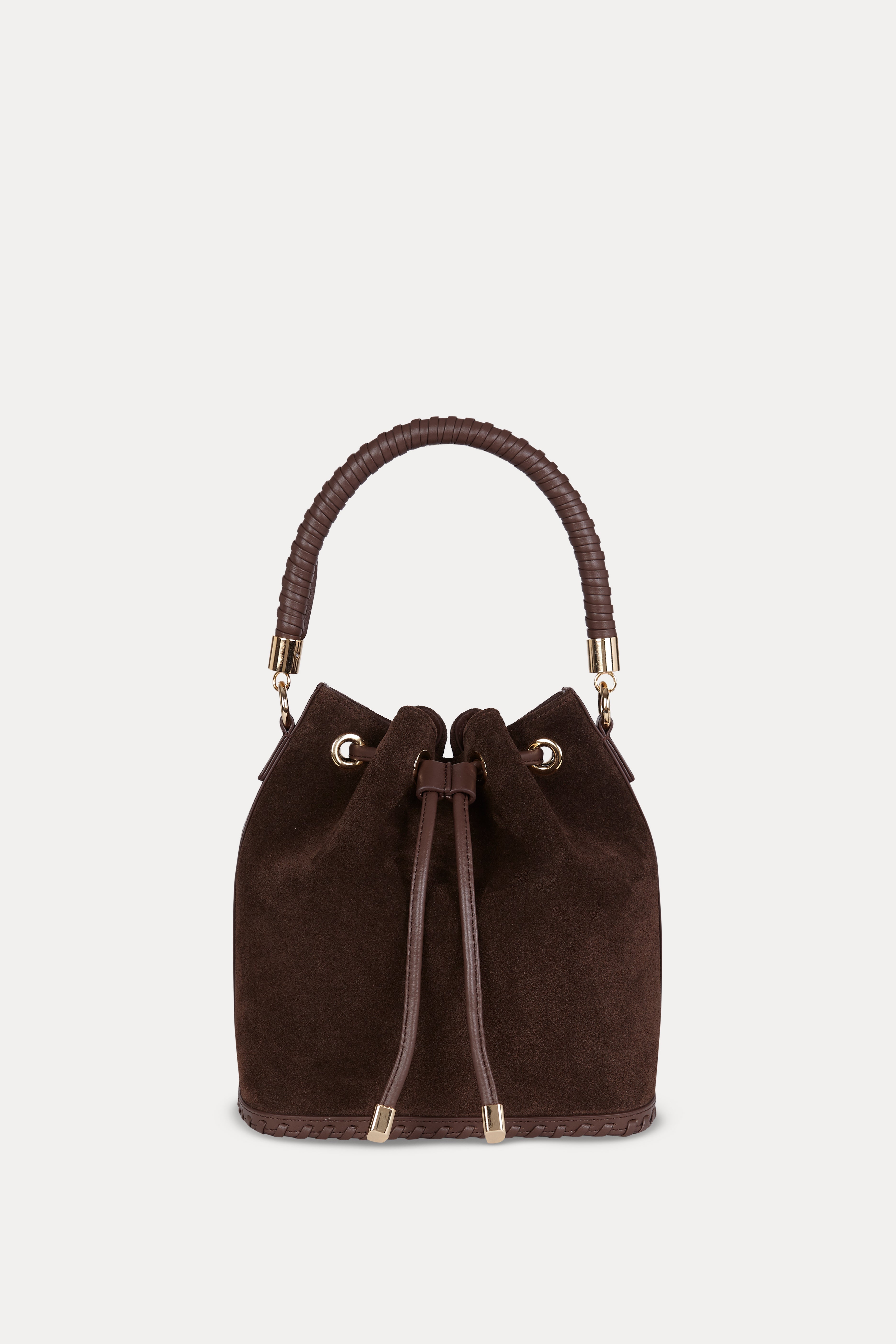 Bucket Bag Chocolat Suede (Limited Edition)