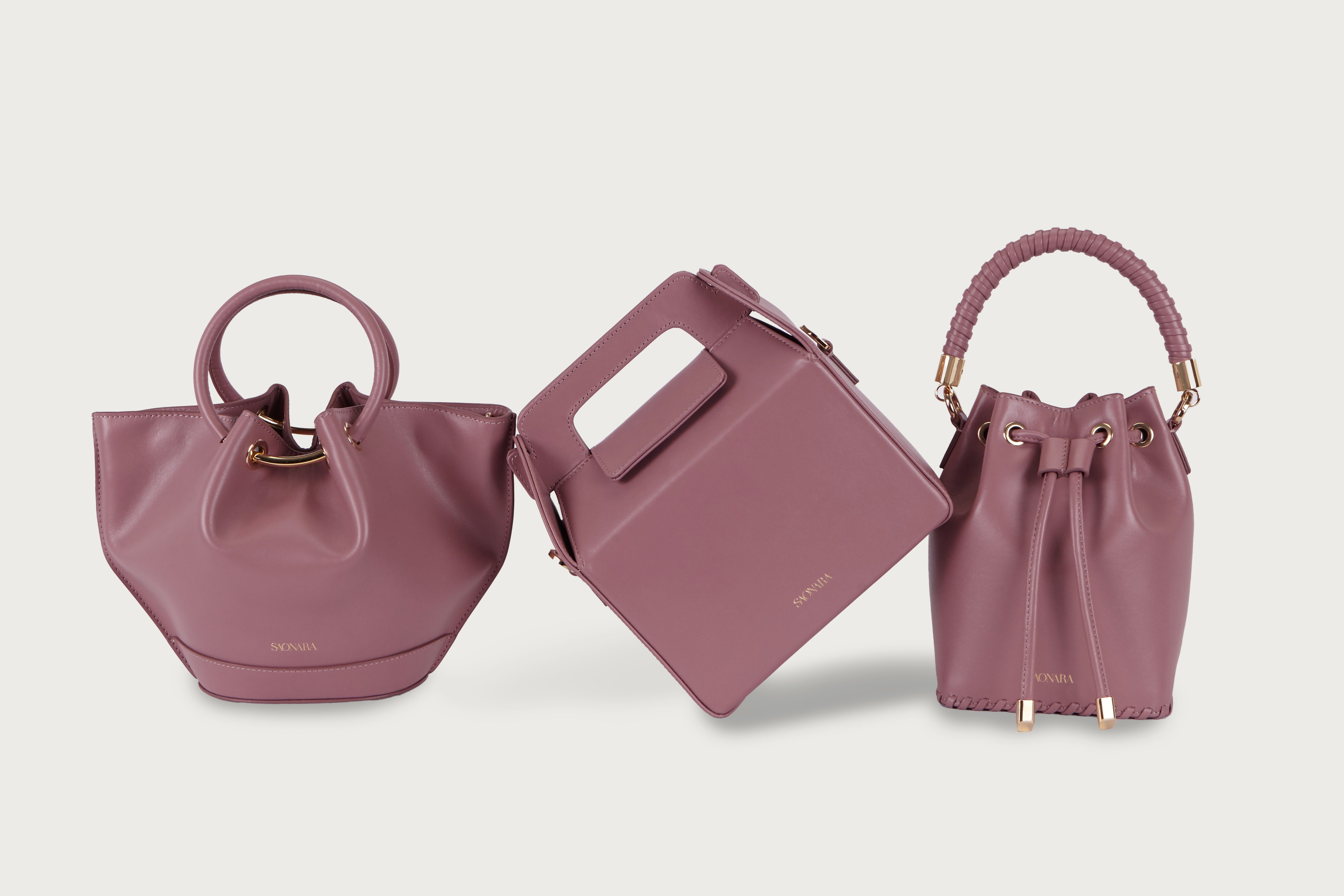 SAONARA MINI CAPAZO ROSAE LEATHER