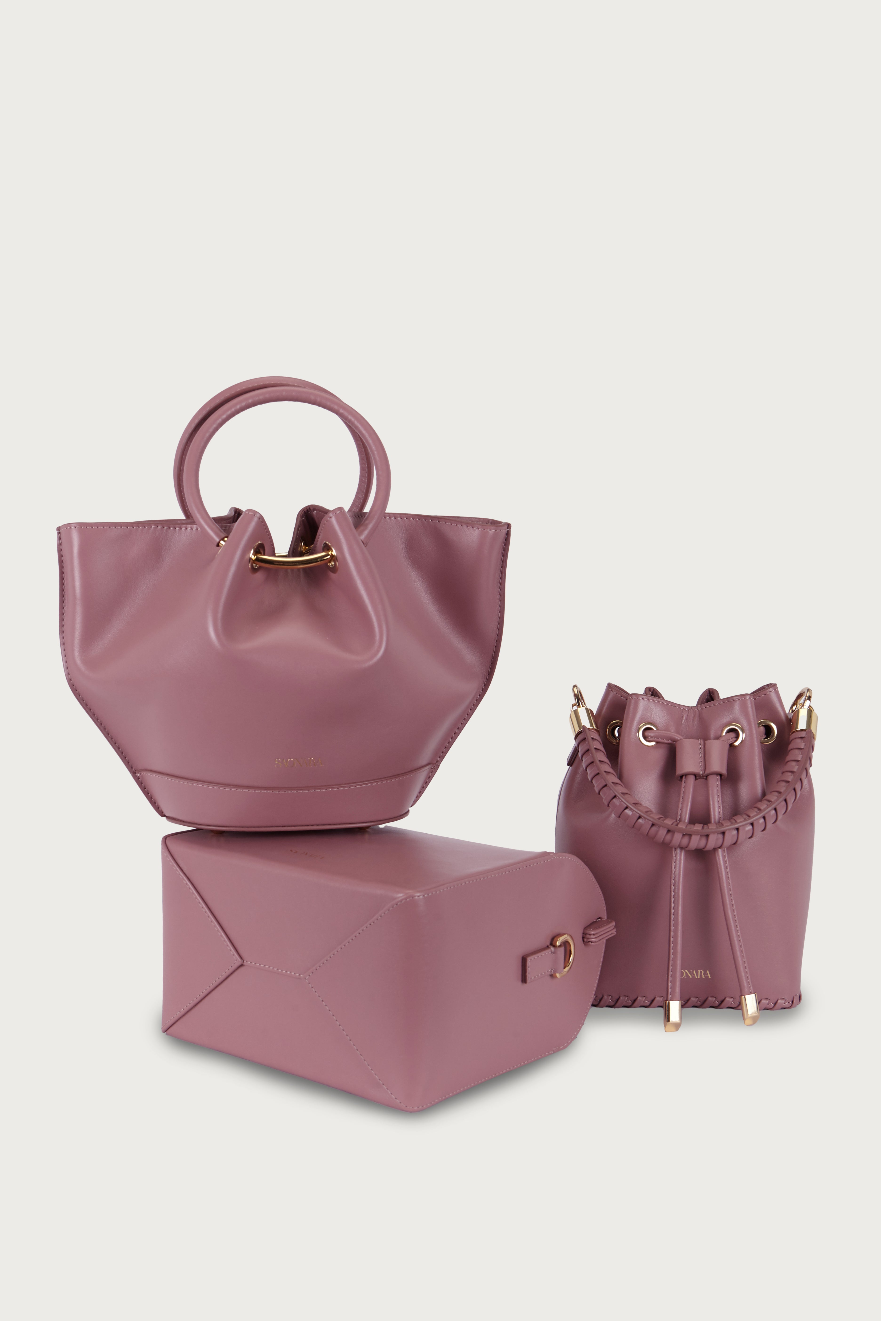 SAONARA MINI CAPAZO ROSAE LEATHER