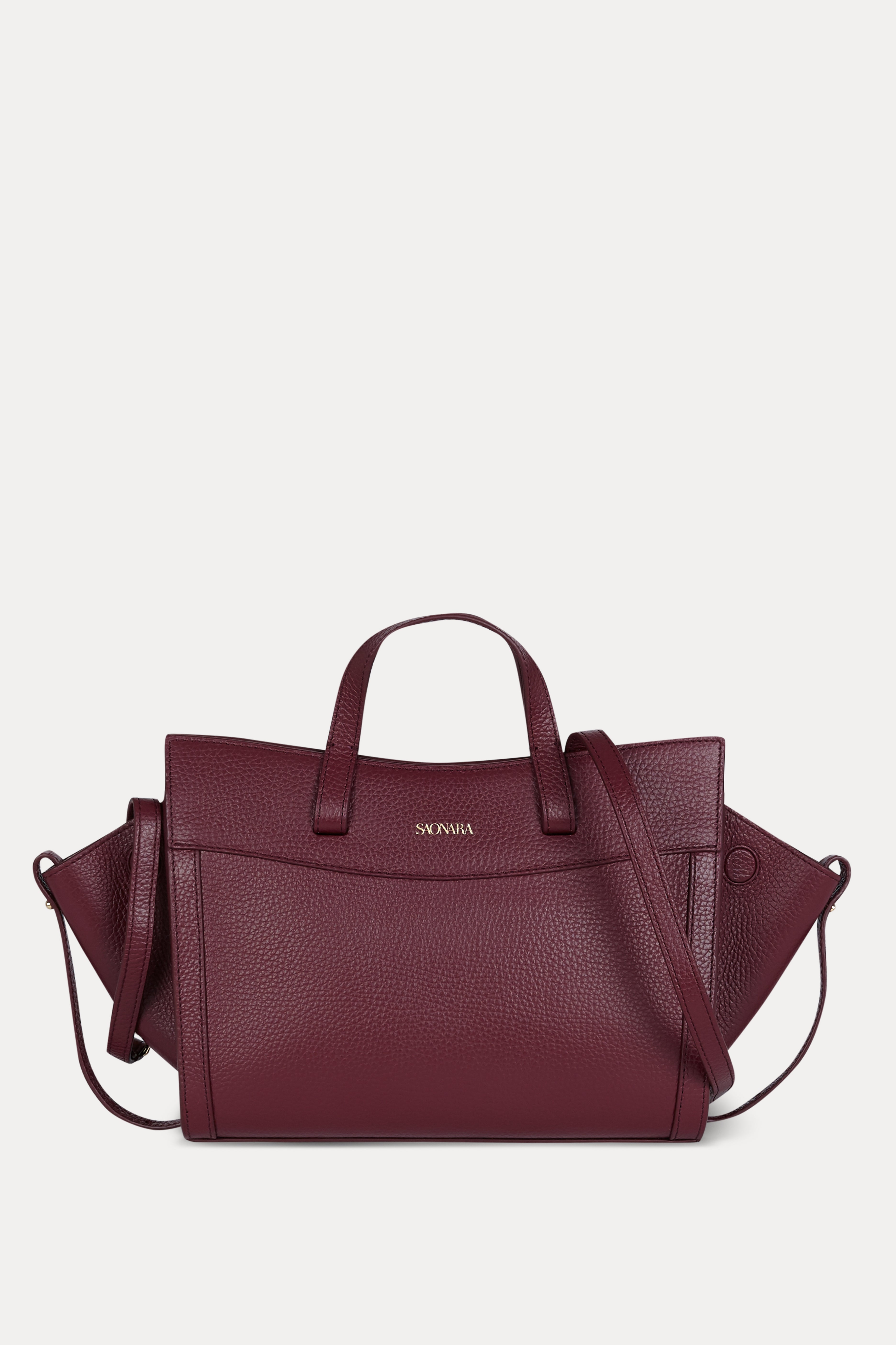 Mini Shopping Berry Leather