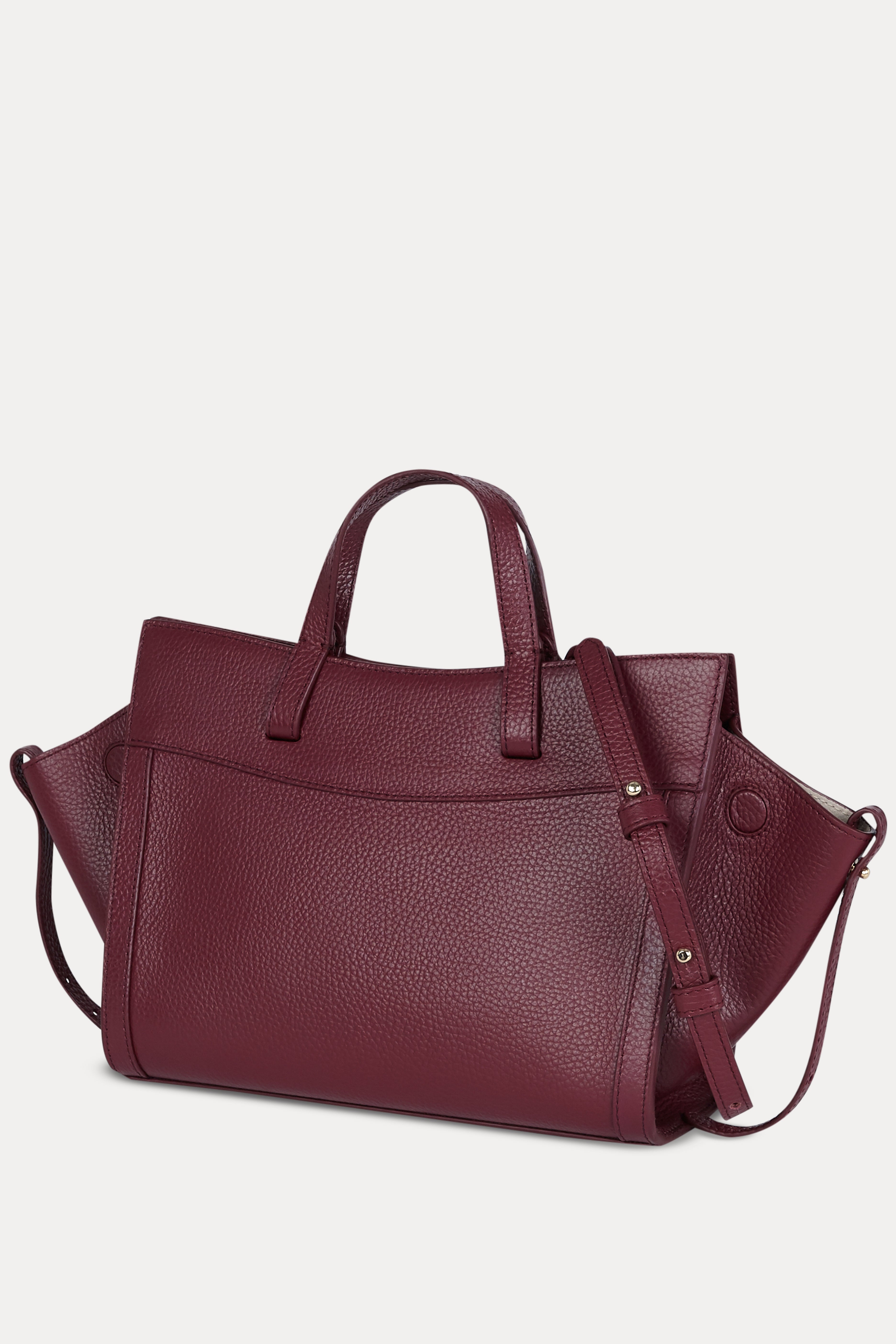 Mini Shopping Berry Leather
