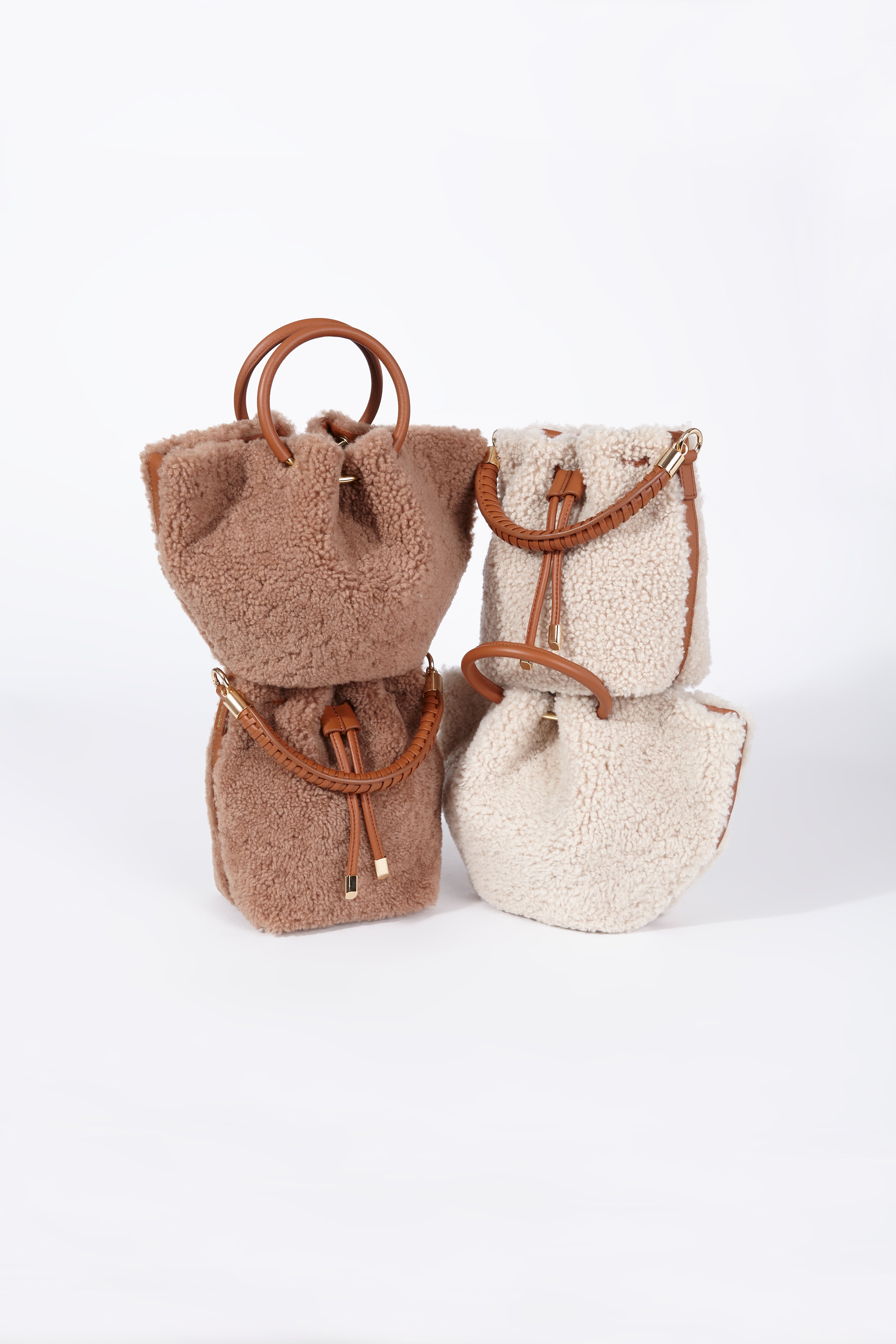 Mini Capazo Caramel Cozy