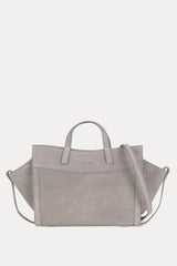 Mini Shopping Gray Suede (Limited Edition)