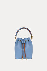 Mini Bucket Bag Blue Sky/Caramel Leather (Limited Edition)