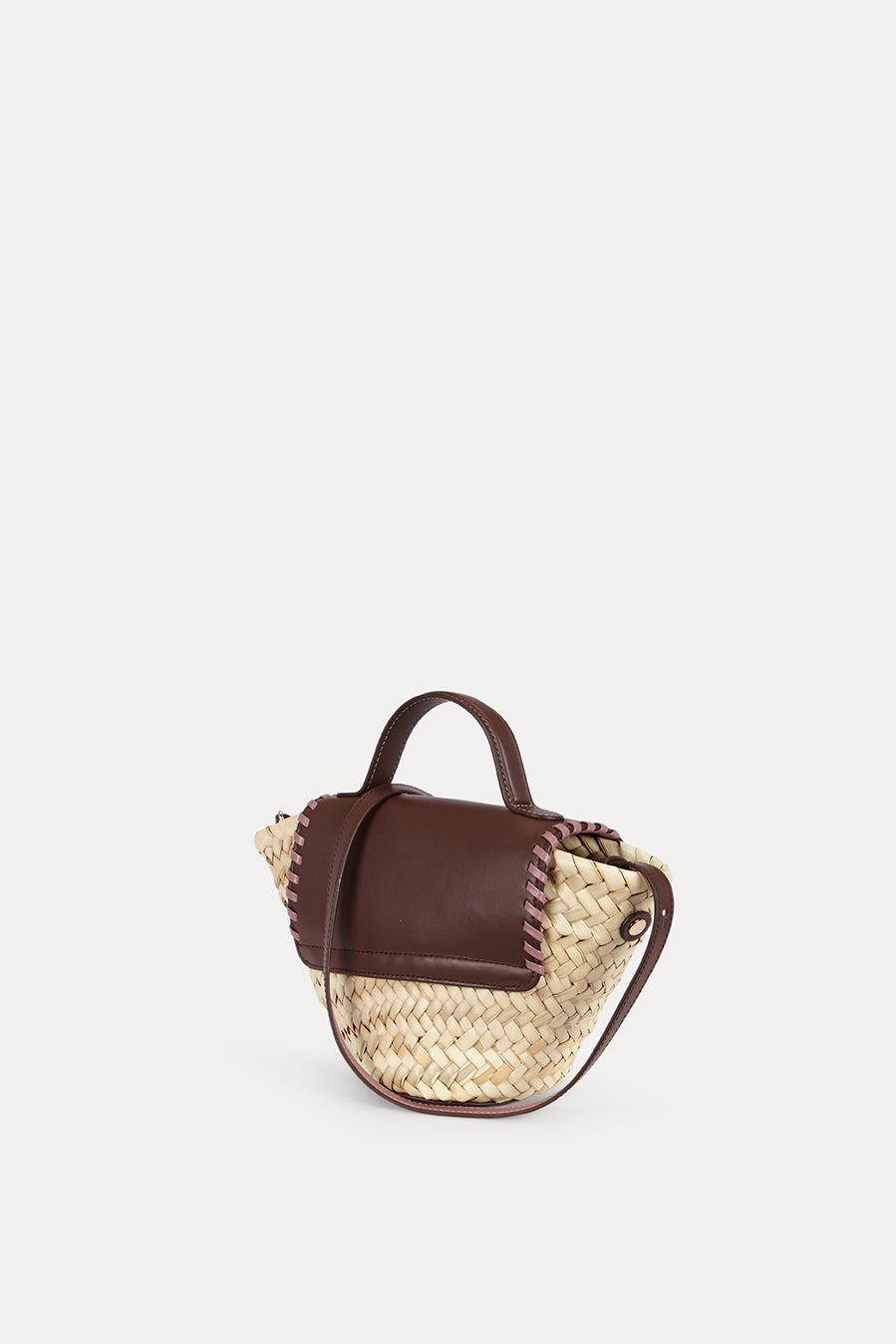 SAONARA COQUETTE CARAMEL/BLUE SKY LEATHER & PALM