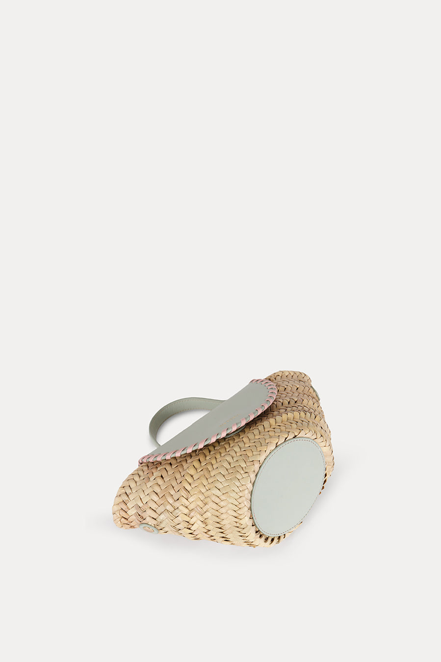 SAONARA COQUETTE CARAMEL/BLUE SKY LEATHER & PALM