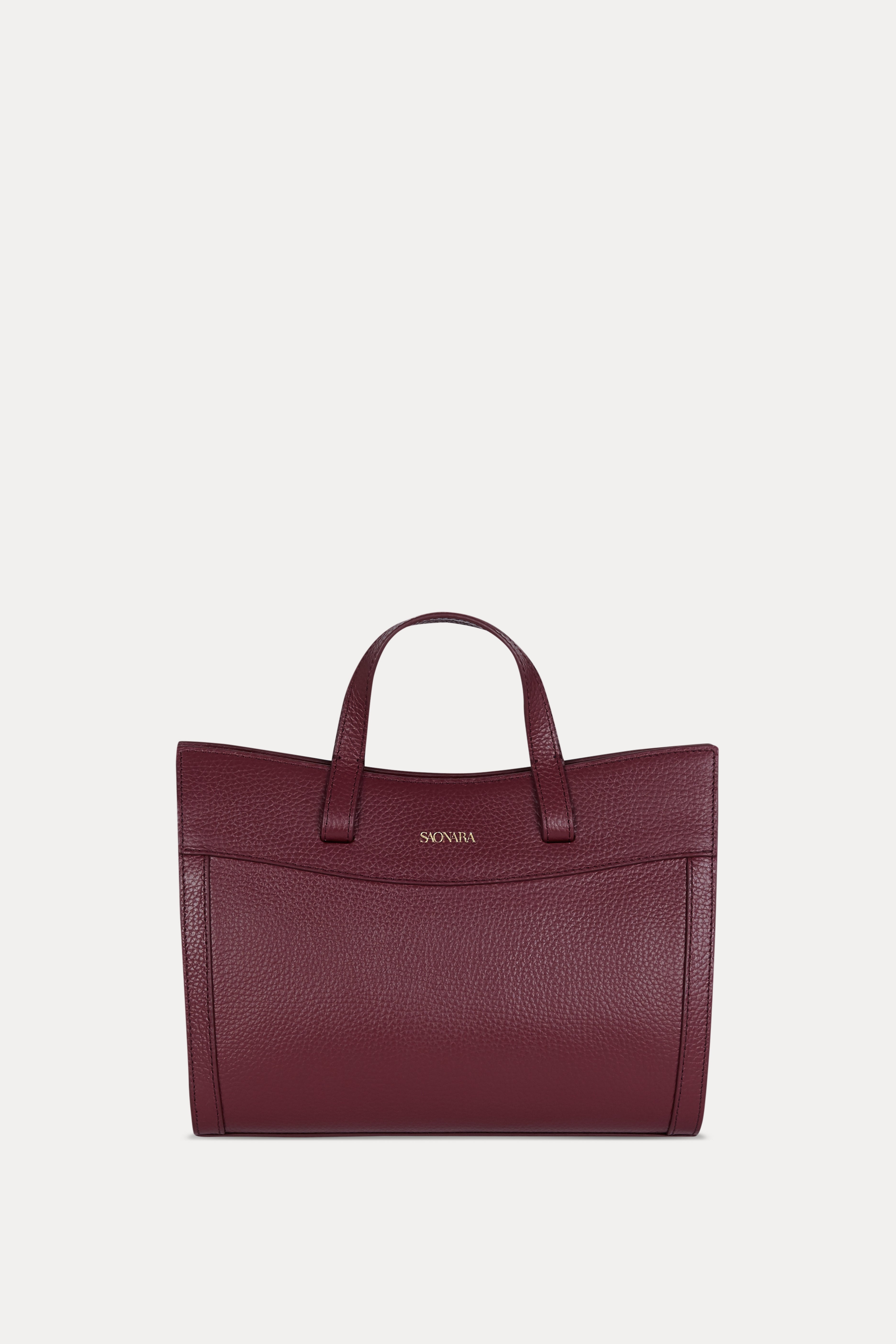 Mini Shopping Berry Leather