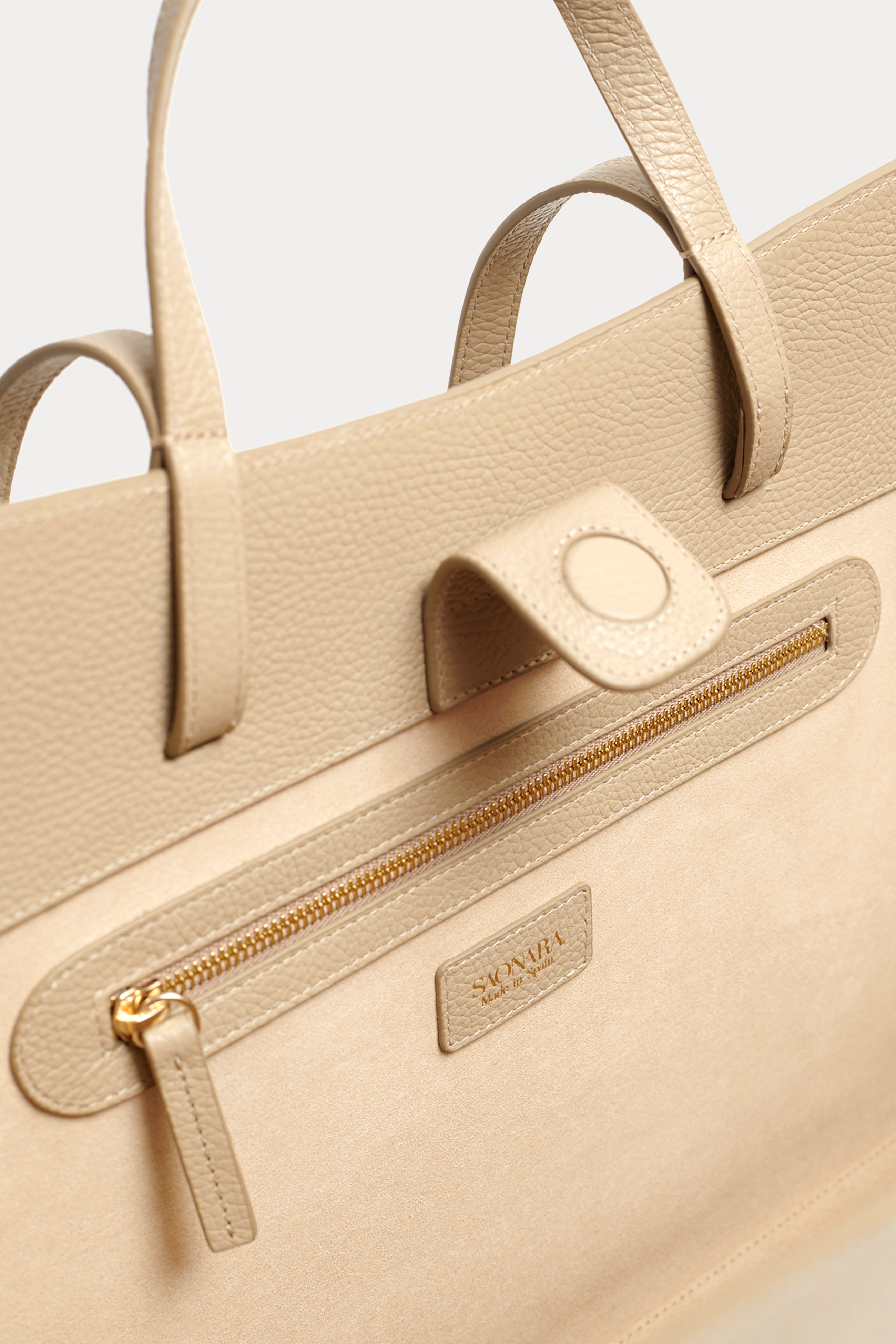 SAONARA SHOPPING BAG TAUPE
