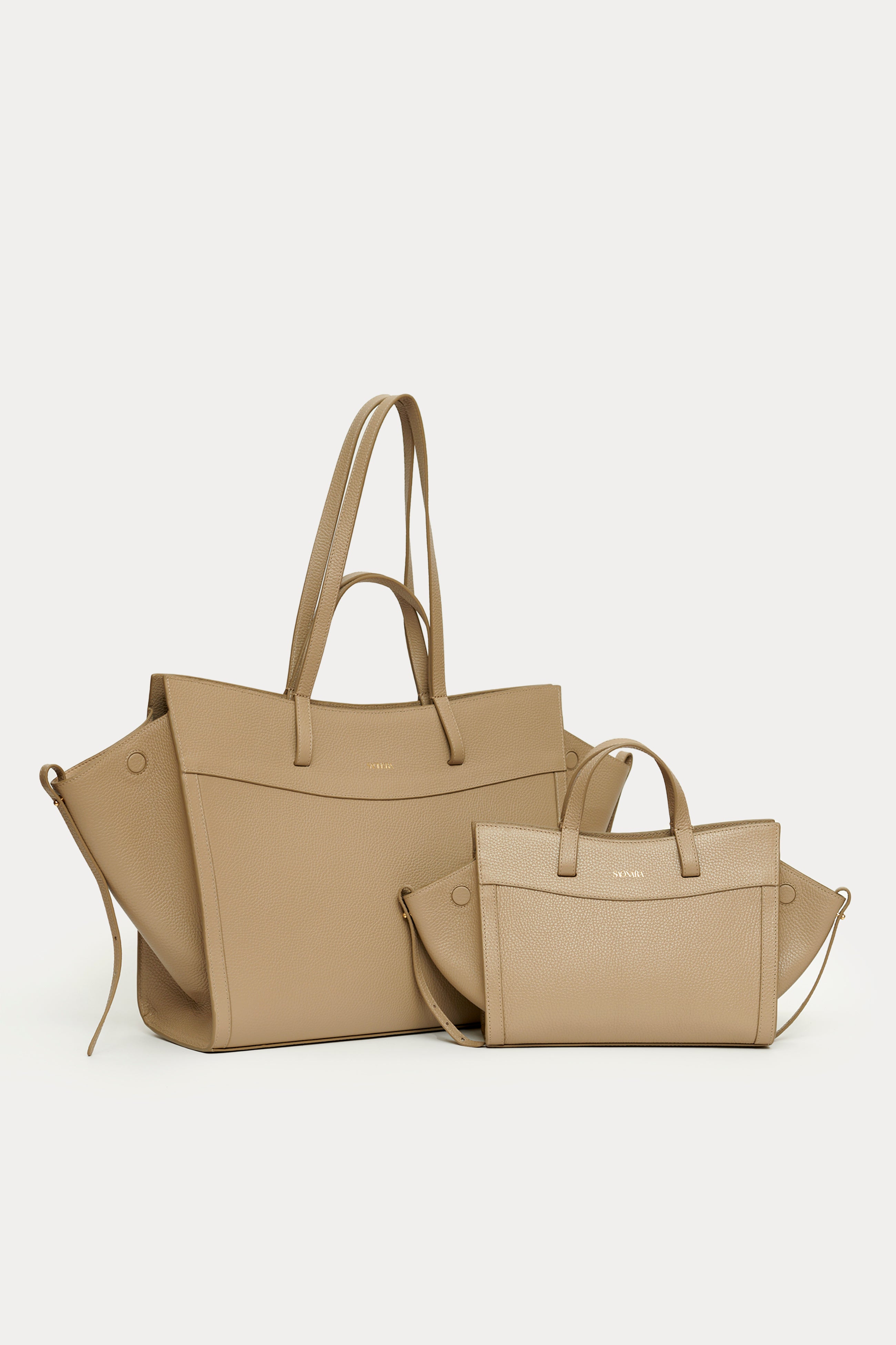 SAONARA SHOPPING BAG TAUPE