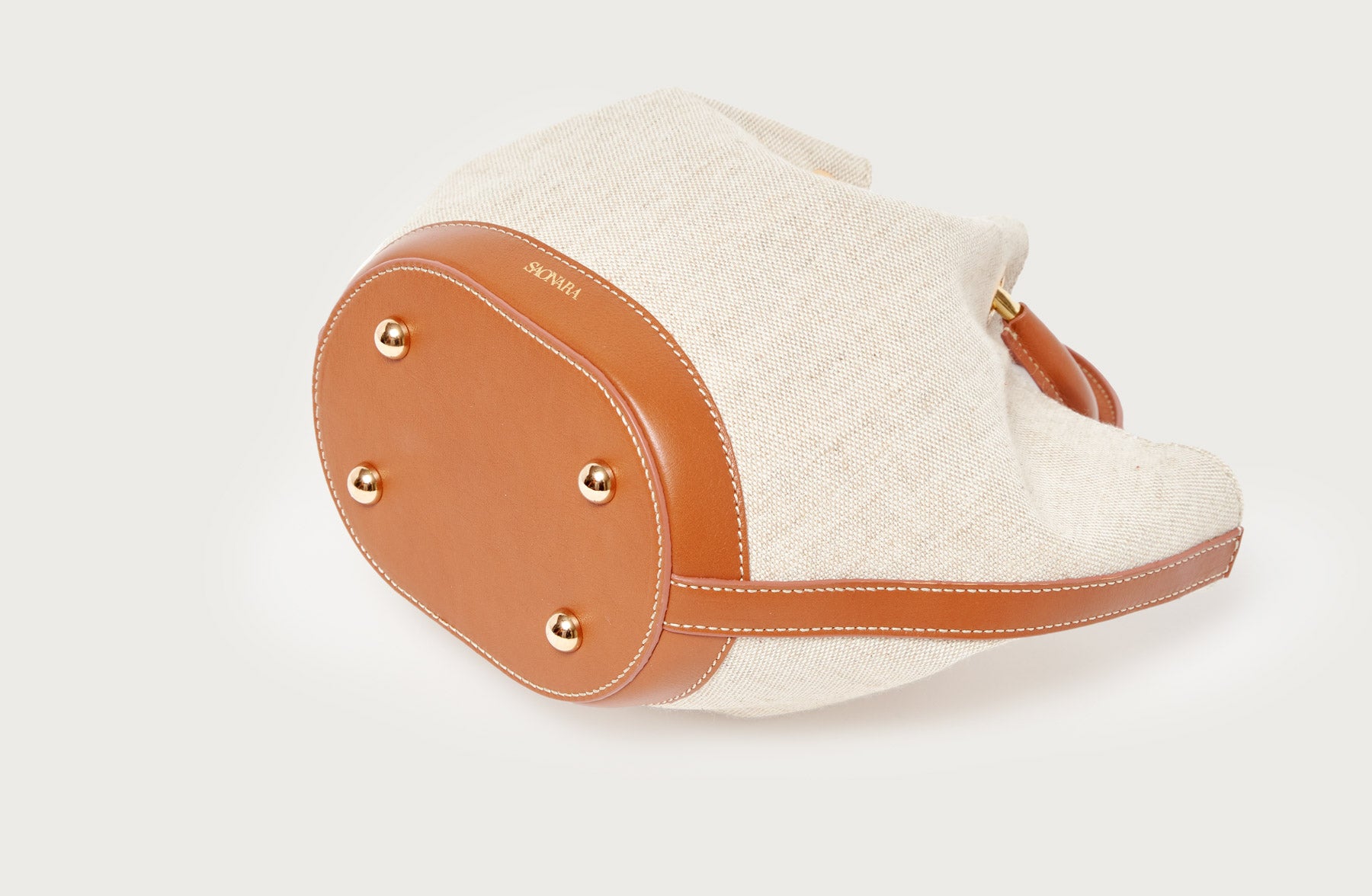 SAONARA MINI CAPAZO CARAMEL/CANVAS 